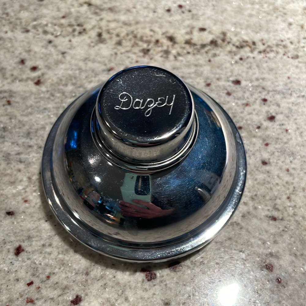 Vintage Dazey Red Rocket Cocktail Shaker - LID ONLY